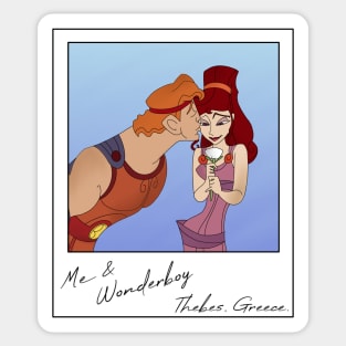 Meg & Wonderboy Sticker